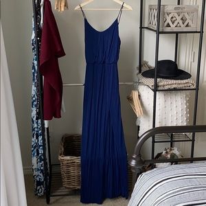 Lulus maxi dress with slit